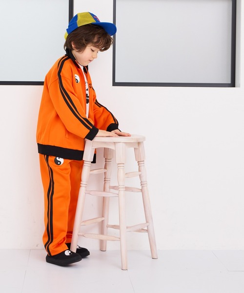 BOKU HA TANOSII（ボク　ハ　タノシイ）の「【BOKU HA TANOSII】別注 KIDSサイドメッシュキャップ（キャップ・キッズ・ブルー/オレンジ・54）」の15枚目の写真