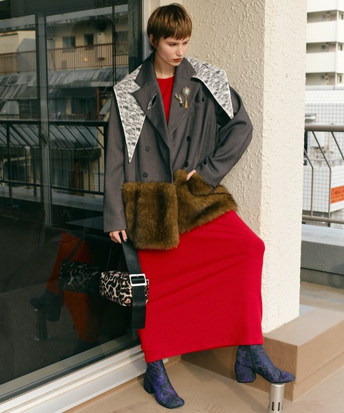 Two-tone scarf / マルチウェイツートーンスカーフベルト