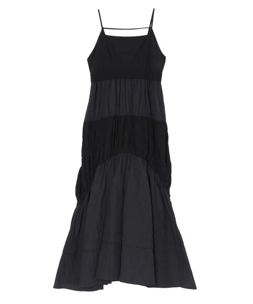 UN3D.（アンスリード）の「CURVE LINE CAMI OP / カーブラインキャミワンピース（ワンピース・レディース・ブラック/その他1・38/36）」の3枚目の写真