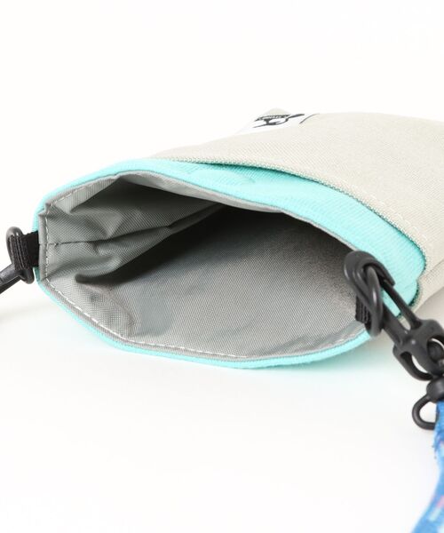 CHUMS（チャムス）の「CHUMS/チャムス ショルダーポーチ ロープ ショルダーポーチ スウェットナイロン CH60-3815（ショルダーバッグ・メンズ・チャコール/ライトグレー/ネイビー系1/ネイビー系/ブラック系その他/チャコールグレー・FREE）」の7枚目の写真