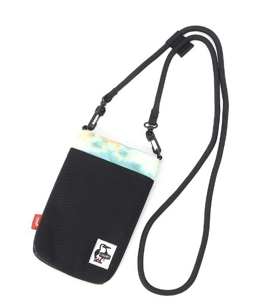 CHUMS（チャムス）の「CHUMS/チャムス ショルダーポーチ ロープ ショルダーポーチ スウェットナイロン CH60-3815（ショルダーバッグ・メンズ・チャコール/ライトグレー/ネイビー系1/ネイビー系/ブラック系その他/チャコールグレー・FREE）」の2枚目の写真