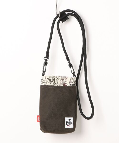 CHUMS（チャムス）の「CHUMS/チャムス ショルダーポーチ ロープ ショルダーポーチ スウェットナイロン CH60-3815（ショルダーバッグ・メンズ・チャコール/ライトグレー/ネイビー系1/ネイビー系/ブラック系その他/チャコールグレー・FREE）」の17枚目の写真