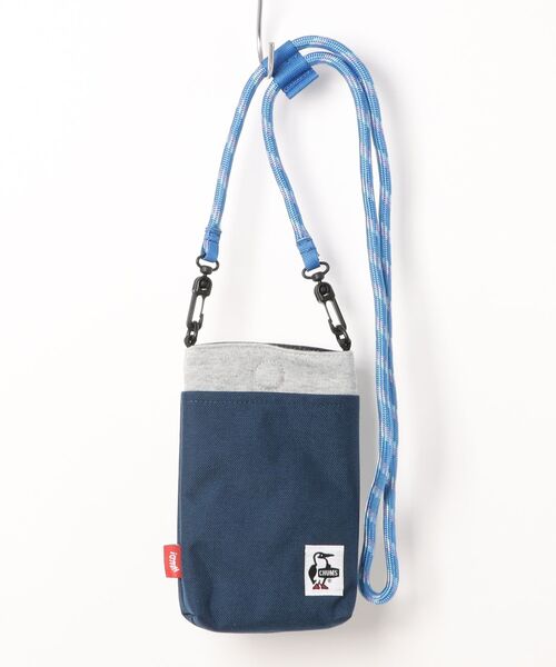 CHUMS（チャムス）の「CHUMS/チャムス ショルダーポーチ ロープ ショルダーポーチ スウェットナイロン CH60-3815（ショルダーバッグ・メンズ・チャコール/ライトグレー/ネイビー系1/ネイビー系/ブラック系その他/チャコールグレー・FREE）」の14枚目の写真
