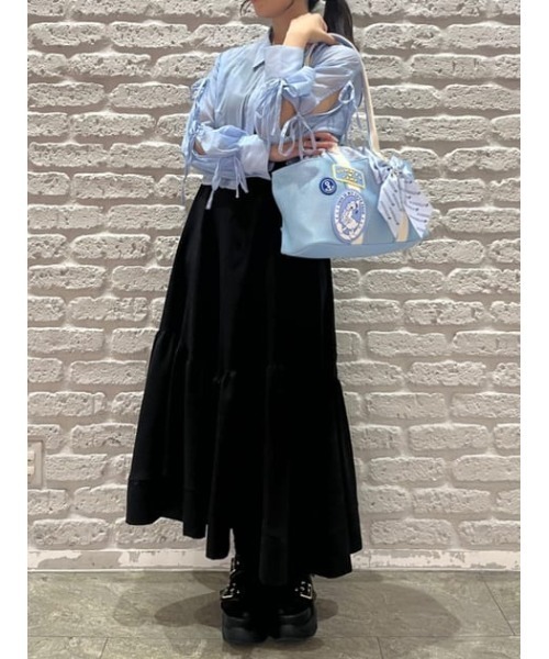SAMANTHAVEGA(サマンサベガ)の「「ミッキーマウス&フレンズ」ロゴテープトートバッグ(ドナルドダック)(トートバッグ・レディース・ライトブルー・FREE)」の14枚目の写真