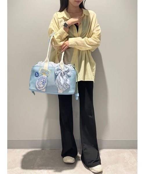 SAMANTHAVEGA(サマンサベガ)の「「ミッキーマウス&フレンズ」ロゴテープトートバッグ(ドナルドダック)(トートバッグ・レディース・ライトブルー・FREE)」の16枚目の写真