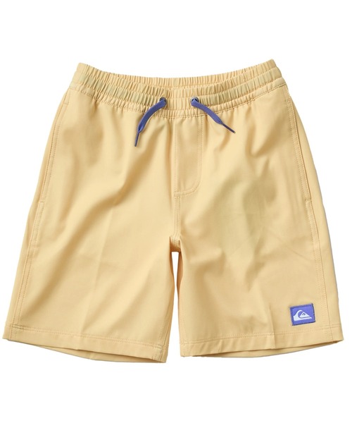 Quiksilver（クイックシルバー）の「SOLID VOLLEY YOUTH 1/クイックシルバーキッズサーフトランクス・ボードショーツ・バギーショーツ(水着)（水着・キッズ・ブルー/イエロー/グリーン/ブラック・150/140/130/160/110/120/100）」の4枚目の写真