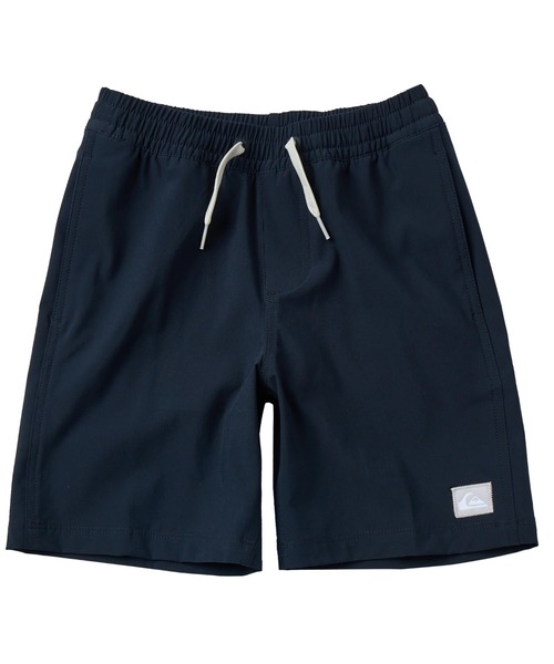 Quiksilver（クイックシルバー）の「SOLID VOLLEY YOUTH 1/クイックシルバーキッズサーフトランクス・ボードショーツ・バギーショーツ(水着)（水着・キッズ・ブルー/イエロー/グリーン/ブラック・150/140/130/160/110/120/100）」の2枚目の写真