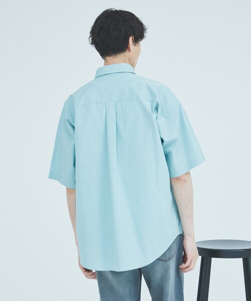 THOMAS MASON（トーマス メイソン）の「THOMAS MASON / トーマスメイソン ファットシルエット ボタンダウンシャツ（シャツ/ブラウス・メンズ・ライトブルー/ネイビー/スカイブルー/ベージュ系その他/ブルー/ブルー系その他・MEDIUM/SMALL/LARGE）」の21枚目の写真