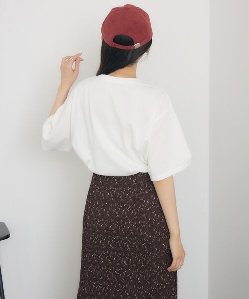 RETRO GIRL(レトロガール)の「コード刺繍アニマルTEE(Tシャツ/カットソー・レディース・ピンク/ブルー/オフホワイト・FREE)」の20枚目の写真