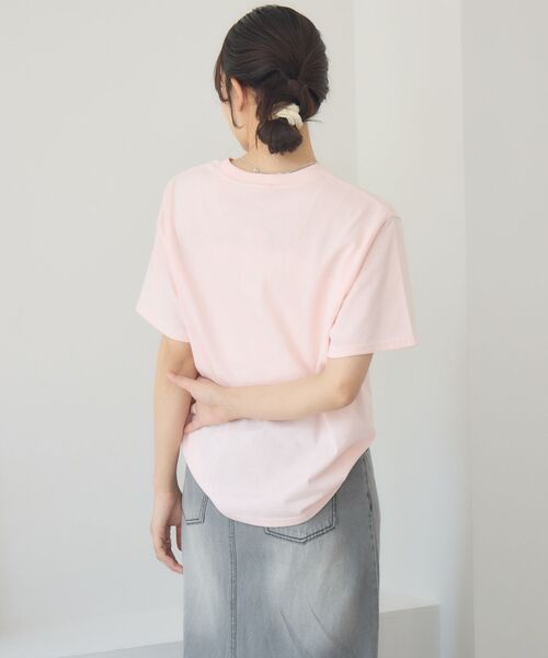 RETRO GIRL(レトロガール)の「コード刺繍アニマルTEE(Tシャツ/カットソー・レディース・ピンク/ブルー/オフホワイト・FREE)」の11枚目の写真