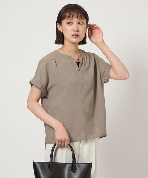 ブラウス シャツ TEE ショートスリーブ ブラウス レディース green label relaxing ブラウス シャツ TEE ショートスリーブ