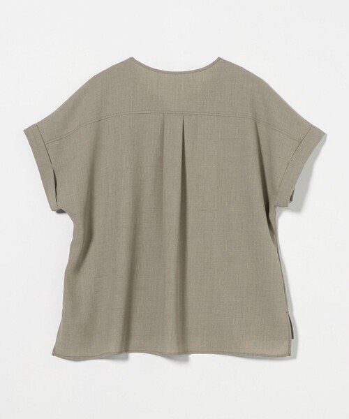 green label relaxing(グリーンレーベルリラクシング)の「TEE ショートスリーブ ブラウス(シャツ/ブラウス・レディース・ブラック/モカ/ホワイト・FREE)」の18枚目の写真