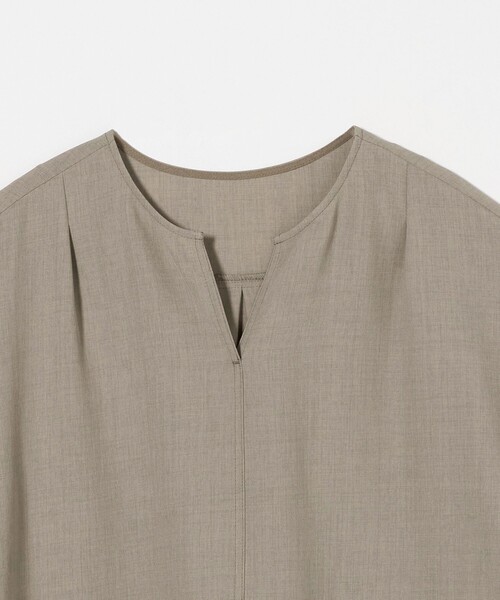 green label relaxing(グリーンレーベルリラクシング)の「TEE ショートスリーブ ブラウス(シャツ/ブラウス・レディース・ブラック/モカ/ホワイト・FREE)」の19枚目の写真