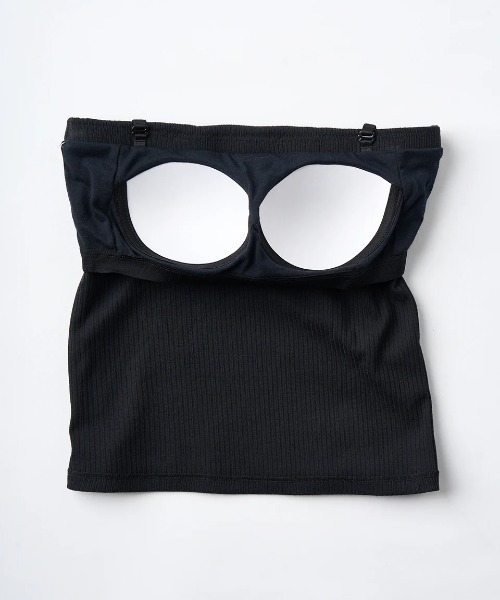 BILLABONG(ビラボン)の「BILLABONG レディース BRA TUBE TOP タンクトップ 【2025年夏モデル】/ビラボンバックロゴチューブトップ(チューブトップ・レディース・ブラック/ピンク系その他/ホワイト・MEDIUM)」の6枚目の写真