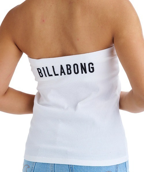 BILLABONG(ビラボン)の「BILLABONG レディース BRA TUBE TOP タンクトップ 【2025年夏モデル】/ビラボンバックロゴチューブトップ(チューブトップ・レディース・ブラック/ピンク系その他/ホワイト・MEDIUM)」の16枚目の写真