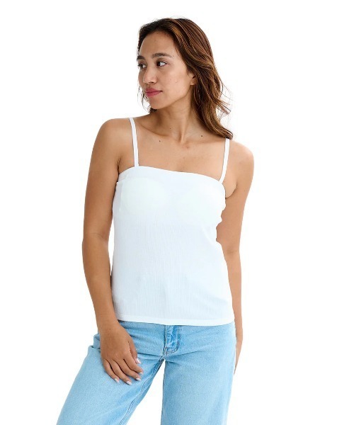 BILLABONG(ビラボン)の「BILLABONG レディース BRA TUBE TOP タンクトップ 【2025年夏モデル】/ビラボンバックロゴチューブトップ(チューブトップ・レディース・ブラック/ピンク系その他/ホワイト・MEDIUM)」の17枚目の写真