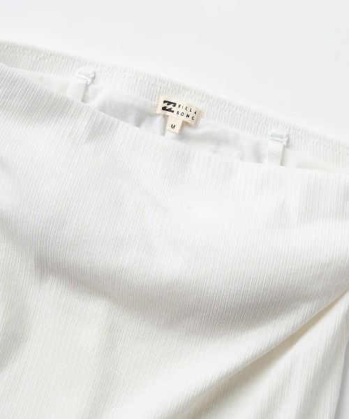 BILLABONG(ビラボン)の「BILLABONG レディース BRA TUBE TOP タンクトップ 【2025年夏モデル】/ビラボンバックロゴチューブトップ(チューブトップ・レディース・ブラック/ピンク系その他/ホワイト・MEDIUM)」の14枚目の写真