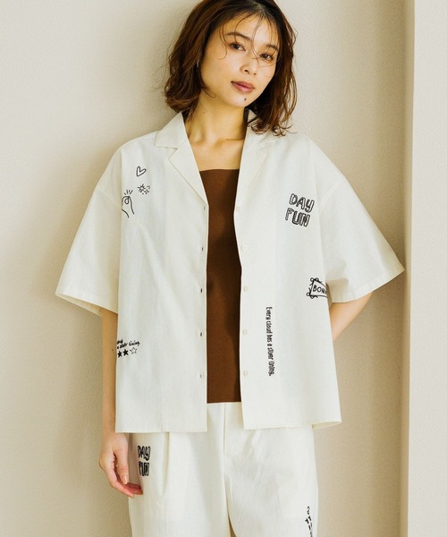 stripe Boxy Shirt（シャツ/ブラウス）｜ORR（オル