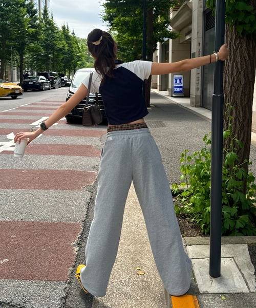 INTER FACTORY（インターファクトリー）の「SARA - チェックTシャツ made in INTER FACTORY（Tシャツ/カットソー・レディース・レッド/イエロー・FREE）」の10枚目の写真