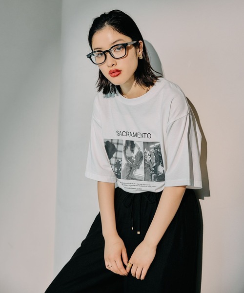 新品LEPSIM【レプスタ企画】ロゴTシャツ レプスタ企画】ロゴTシャツ | [公式]レプシィム （LEPSIM）通販
