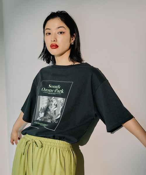 セール】モノクロロゴカラーT 571651（Tシャツ/カットソー）｜LEPSIM