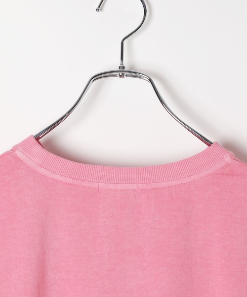 LEPSIM(レプシィム)の「モノクロロゴカラーT 571651(Tシャツ/カットソー・レディース・ピンク/オフホワイト/チャコールグレー/杢グレー・FREE)」の18枚目の写真