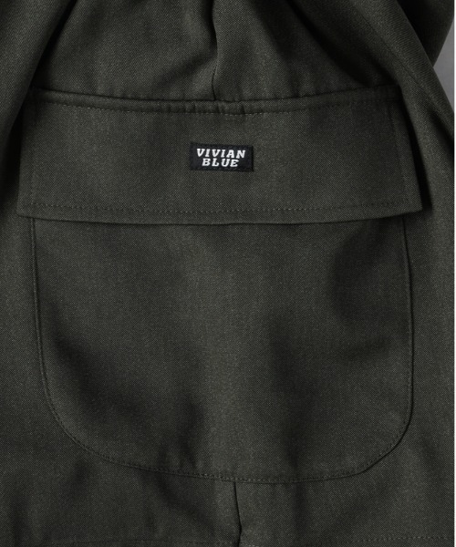 Right-on（ライトオン）の「【VIVIAN BLUE】ベルト付きカーゴスカパン（その他パンツ・キッズ・ブラック/カーキブラウン・130/140/150/160）」の5枚目の写真