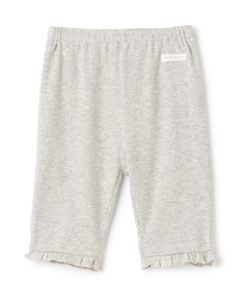 petit main（プティマイン）の「【接触冷感】7分フリルレギンス（レギンス/スパッツ・キッズ・トップグレー/サックスブルー/ライトピンク/ブラック/ホワイト系・90cm/100cm/110cm/80ｃｍ/130cm/120cm）」の13枚目の写真