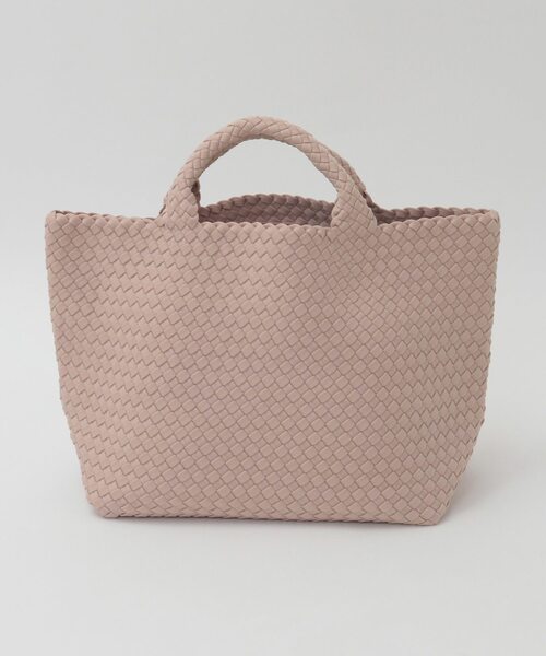 【NAGHEDI/ナゲディ】St Barths Medium Tote ECRU,SHELL PINK
