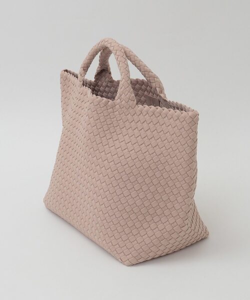 【NAGHEDI/ナゲディ】St Barths Medium Tote ECRU,SHELL PINK