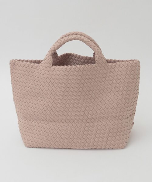【NAGHEDI/ナゲディ】St Barths Medium Tote ECRU,SHELL PINK
