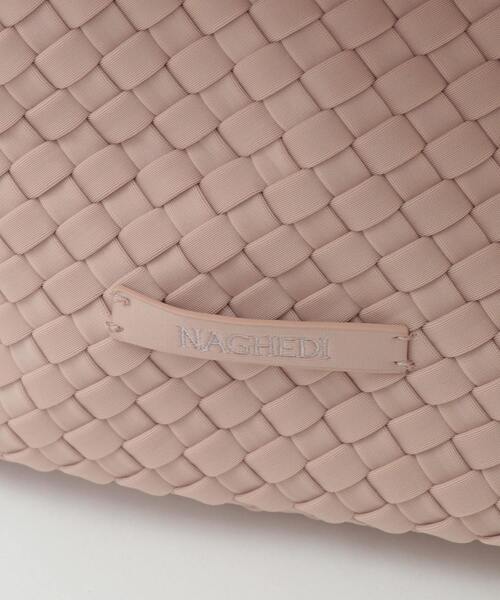 【NAGHEDI/ナゲディ】St Barths Medium Tote ECRU,SHELL PINK