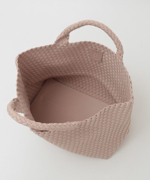 【NAGHEDI/ナゲディ】St Barths Medium Tote ECRU,SHELL PINK