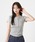 muahmuahi[A[Aj́uA'GEM/9 × .kom wmuah muah/[A[AxSemi-open logo short sleeve t-shirt /n[tI[vS TVciTVc/Jbg\[jvbO[