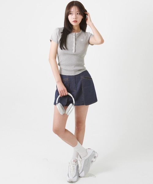 tシャツ A'GEM/9 × .kom 「muah muah/ムーアムーア」Semi-open logo short sleeve t-shirt / A'GEM/9 × .kom『muah muah/ムーアムーア』 GRAPHIC STANDARD T