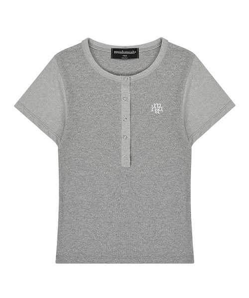 tシャツ A'GEM/9 × .kom 「muah muah/ムーアムーア」Semi-open logo short sleeve t-shirt / A'GEM/9 × .kom『muah muah/ムーアムーア』 GRAPHIC STANDARD T