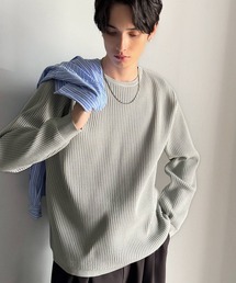 classicalelf（クラシカルエルフ）の「【Classical Origin】「ベーシックの必需品。」サーマルクルーネックニット/Thermal Crew Neck Knit（ニット/セーター）」