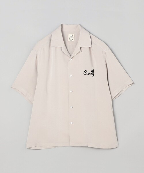 coen(コーエン)の「Sarry Cat刺繍レーヨンシャツ(ナチュラル)(シャツ/ブラウス・メンズ・ナチュラル・M/L)」の8枚目の写真
