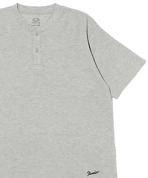NUMBER (N)INE(ナンバーナイン)の「FTLxNUMBER(N)INE パック ヘンリーネック T-SHIRTS(Tシャツ/カットソー・メンズ・ホワイト/ブラック/グレー・M/L/XL)」の3枚目の写真