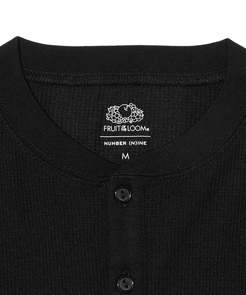 NUMBER (N)INE(ナンバーナイン)の「FTLxNUMBER(N)INE パック ヘンリーネック T-SHIRTS(Tシャツ/カットソー・メンズ・ホワイト/ブラック/グレー・M/L/XL)」の11枚目の写真
