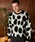 schott�i�V���b�g�j�́uSchott/�V���b�g/GIRAFFE CREW KNIT/�W���t �N���[�j�b�g�i�j�b�g/�Z�[�^�[�j�v�b�z���C�g