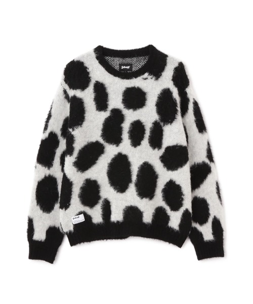 schott（ショット）の「Schott/ショット/GIRAFFE CREW KNIT/ジラフ クルーニット（ニット/セーター・メンズ・アイボリー/ホワイト・XL/L/M）」の12枚目の写真