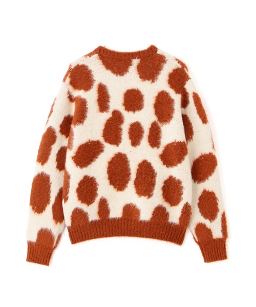 schott（ショット）の「Schott/ショット/GIRAFFE CREW KNIT/ジラフ クルーニット（ニット/セーター・メンズ・アイボリー/ホワイト・XL/L/M）」の16枚目の写真