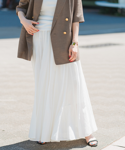 HYU ギャザーフレアスカート（スカート）｜Spick & Span（スピック