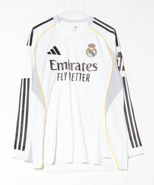 【タグ付き】adidas Real Madrid 長袖ユニフォーム 楽天市場】ウエア サッカー アディダス レアル マドリード 25/26
