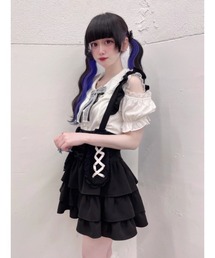 うさちゃんサス付きティアードスカパン