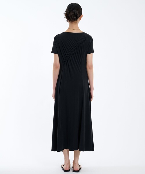 【hana...】MIESROHE ワンショルドレープTOPS ギャザードレープカットソーワンピ（ワンピース）｜PUBLIC TOKYO