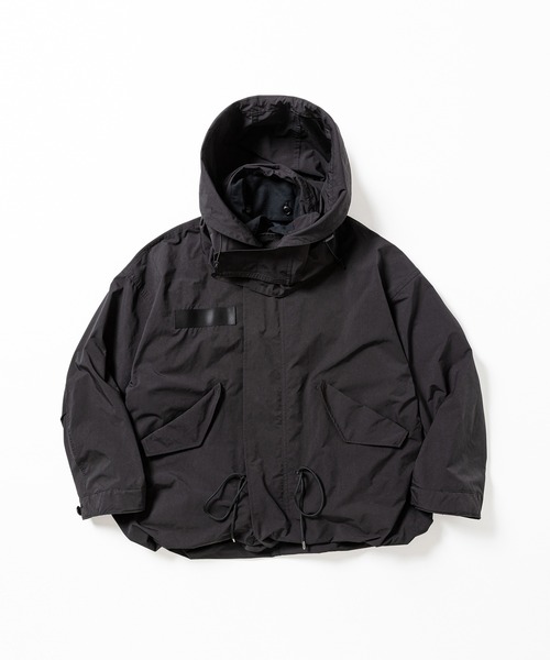 meanswhile（ミーンズワイル）の「Folding Field Parka（パーカー・メンズ・ブラック・2(M)/1(S)）」の2枚目の写真