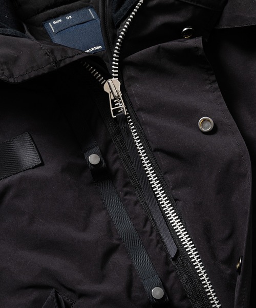 meanswhile（ミーンズワイル）の「Folding Field Parka（パーカー・メンズ・ブラック・2(M)/1(S)）」の7枚目の写真