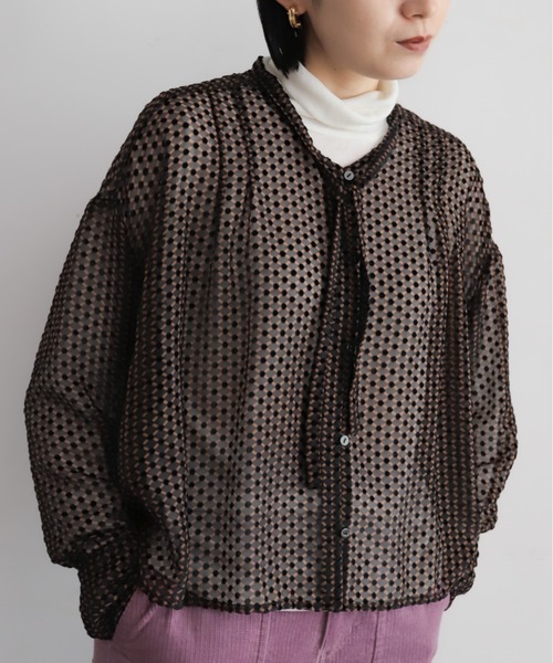 オパールPT ボウタイブラウス | NOMBRE IMPAIR